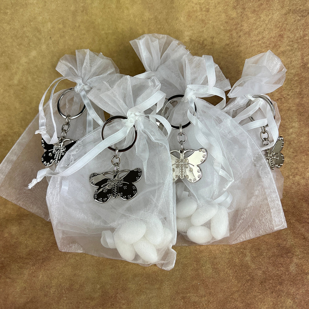 FB1KR04 Christening Favours Bonbonieres White