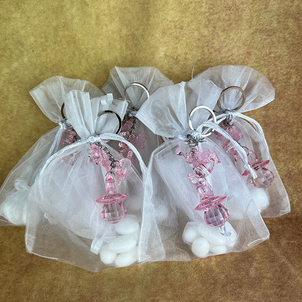     FB1KR06 Christening Favours Bonbonieres White