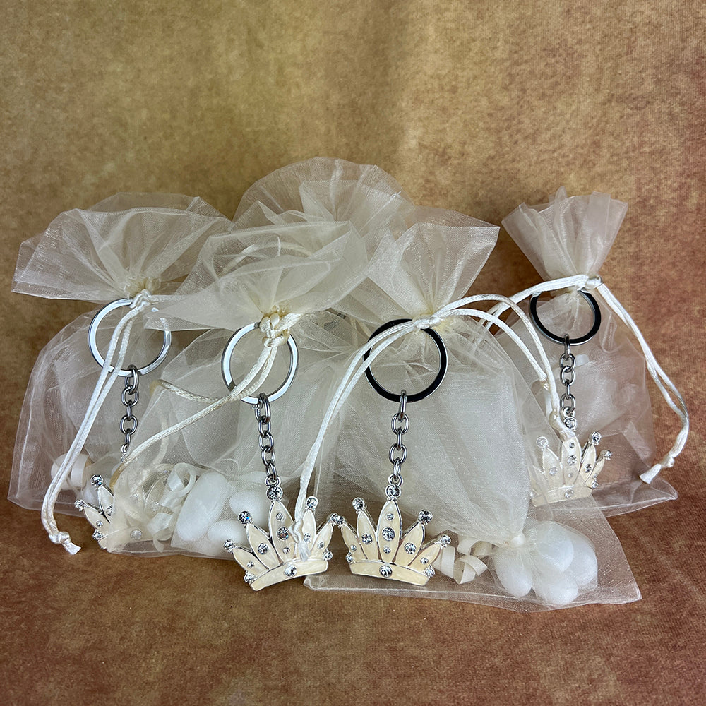 FB1KR07 Christening Favours Bonbonieres Ivory