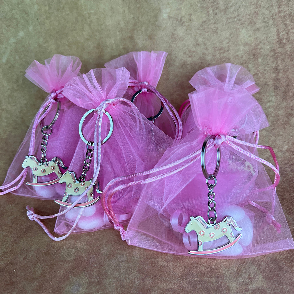 FB1KR08 Christening Favours Bonbonieres Pink