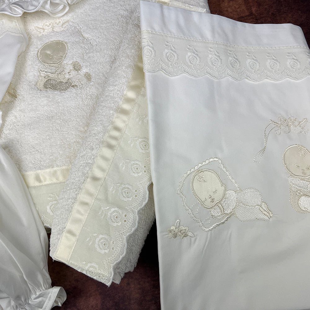 Girls Orthodox Christening Miropania Set MGBA01 Ivory Zoom