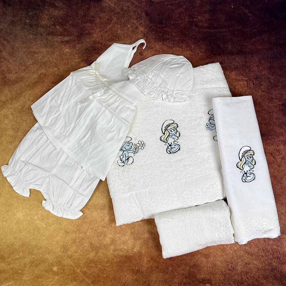 Girls Orthodox Christening Miropania Set MGSM01 Ivory