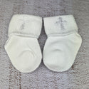 Unisex Socks With Cross JS2122 White