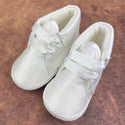 KBBCG Boys Christening Shoes White Personalised