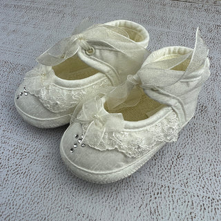 Handcrafted Infant Girls Soft Shoes