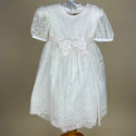 Little Darlings Christening Dress D9007 Ivory