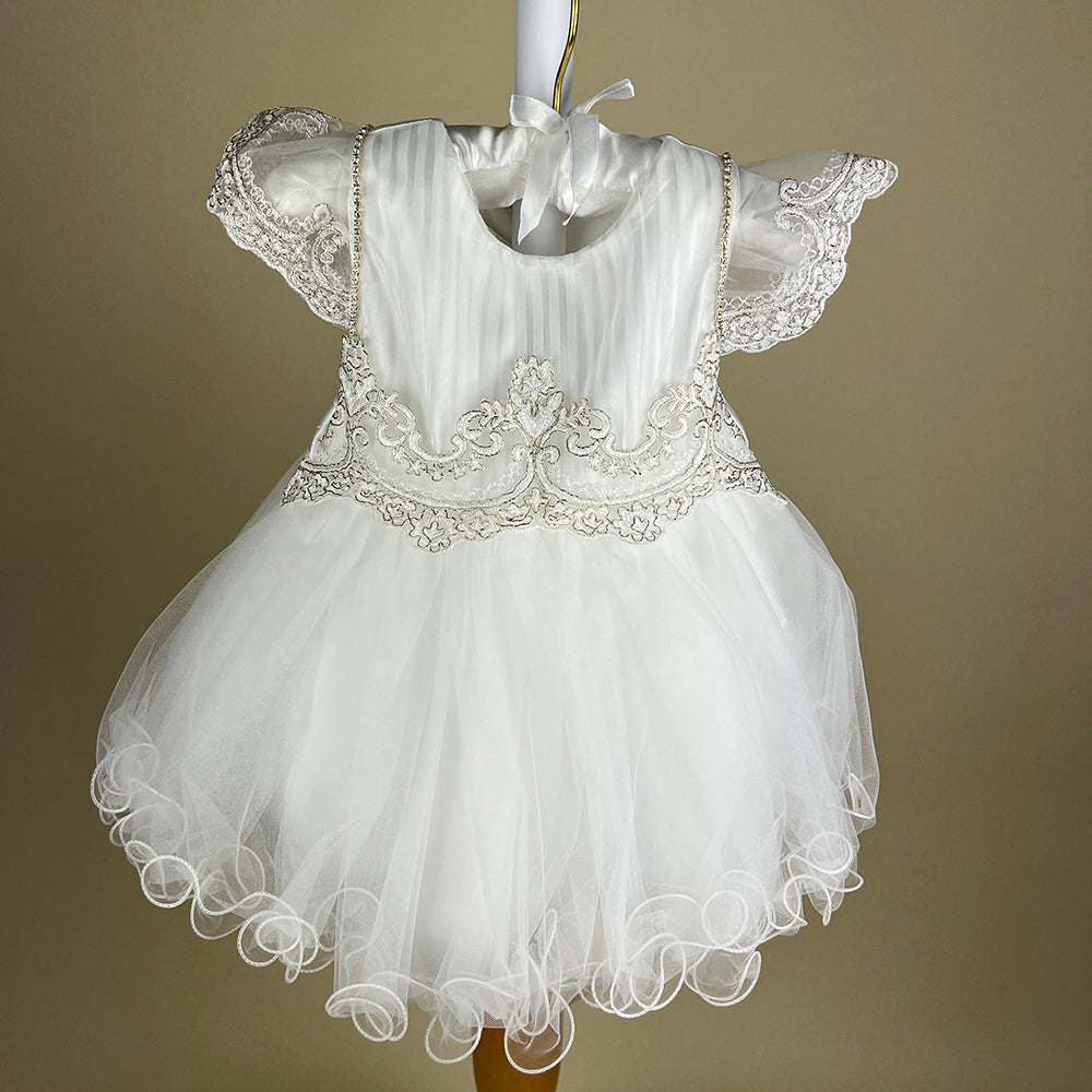 Party Dress Beau Kid 123045 Ivory