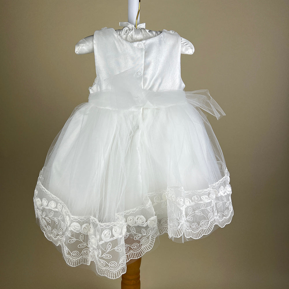 Party Dress Beau Kid 123046 Ivory Back