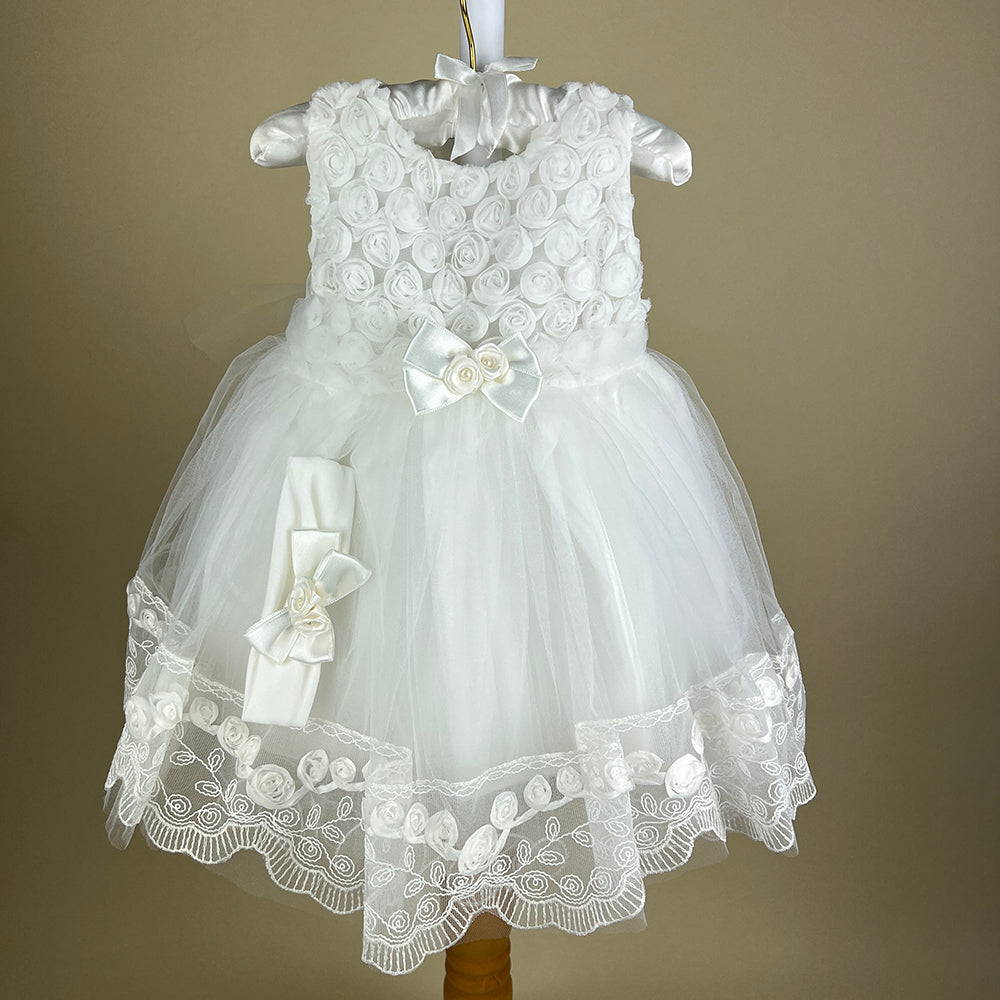 Party Dress Beau Kid 123046 Ivory