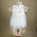 Party Dress Beau Kid 12377 Beige Back