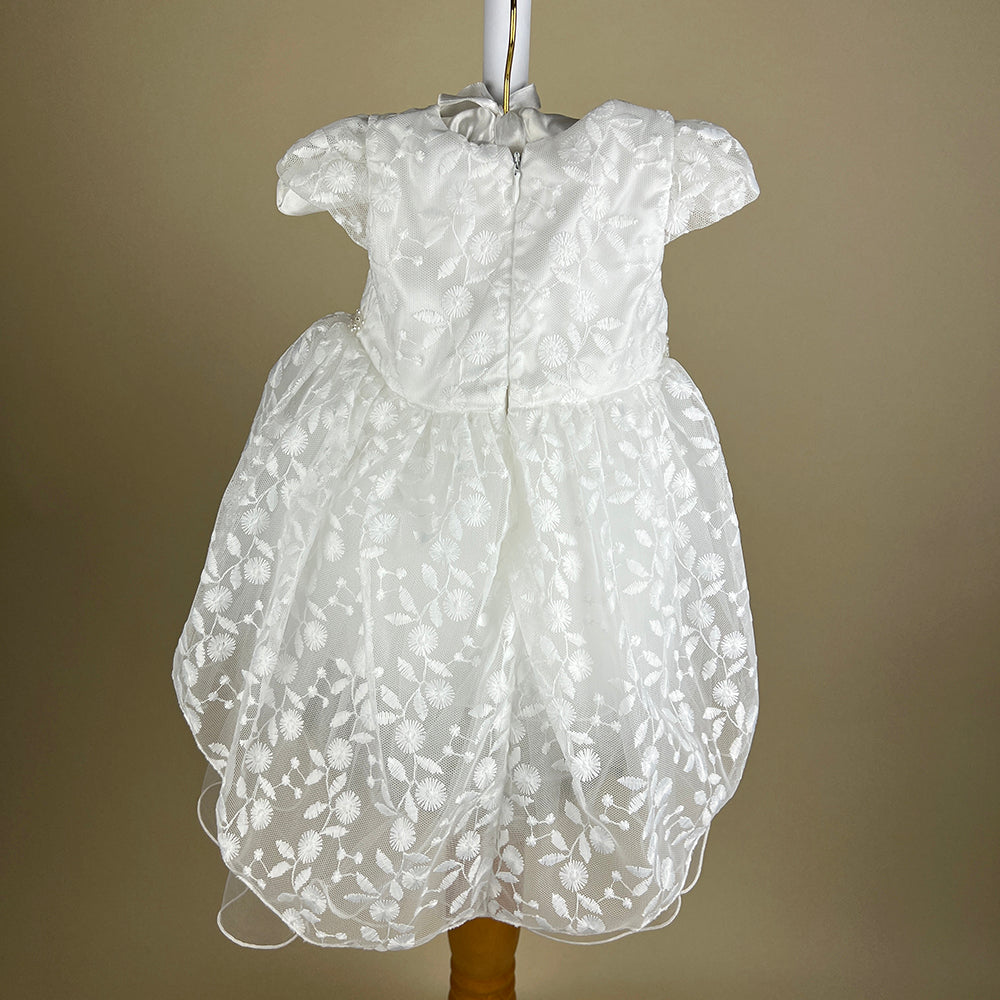 Party Dress Beau Kid 12392 Ivory Back