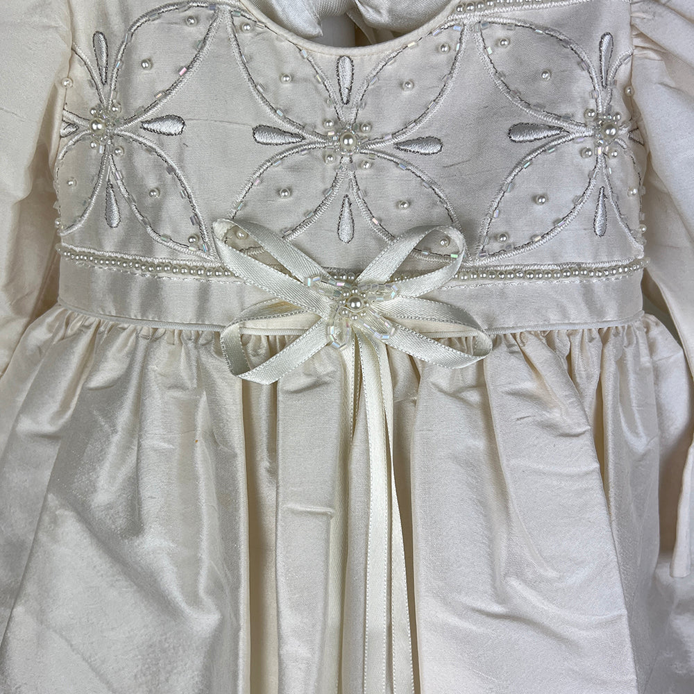 Pex Christening Dress B3262 Ivory Detail