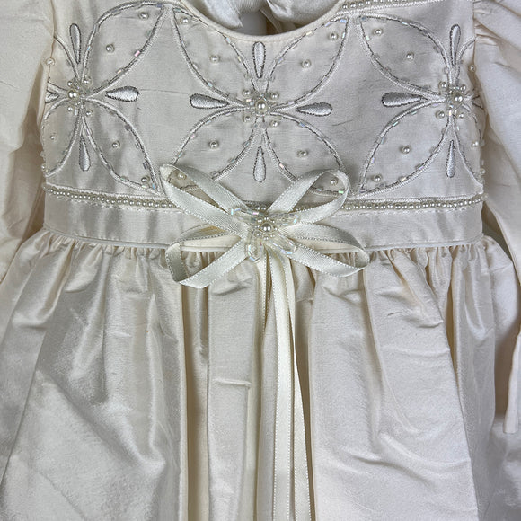 Pex Christening Dress B3262 Ivory Detail