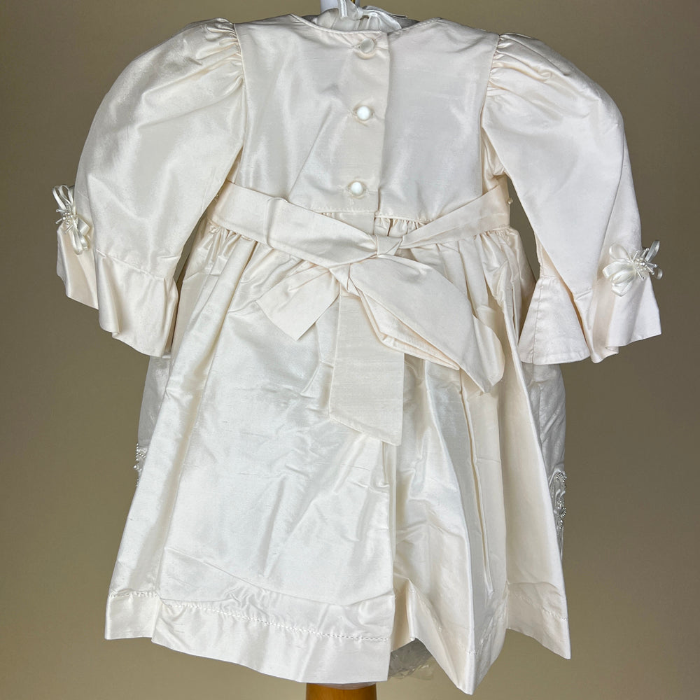 Pex Christening Dress B3264 Ivory Back