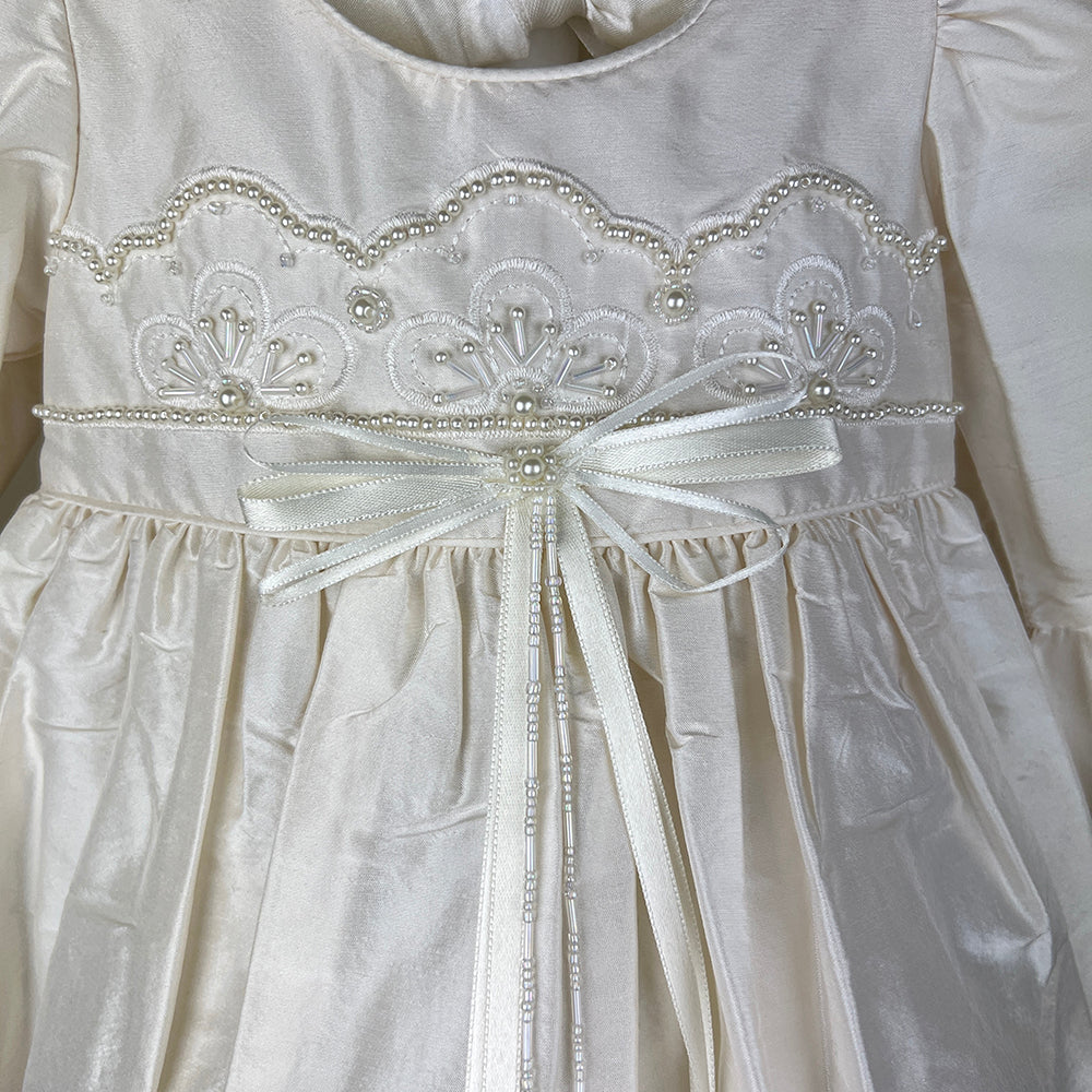 Pex Christening Dress B3264 Ivory Detail