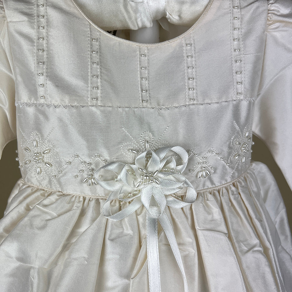 Pex Christening Dress B3645 Ivory Detail