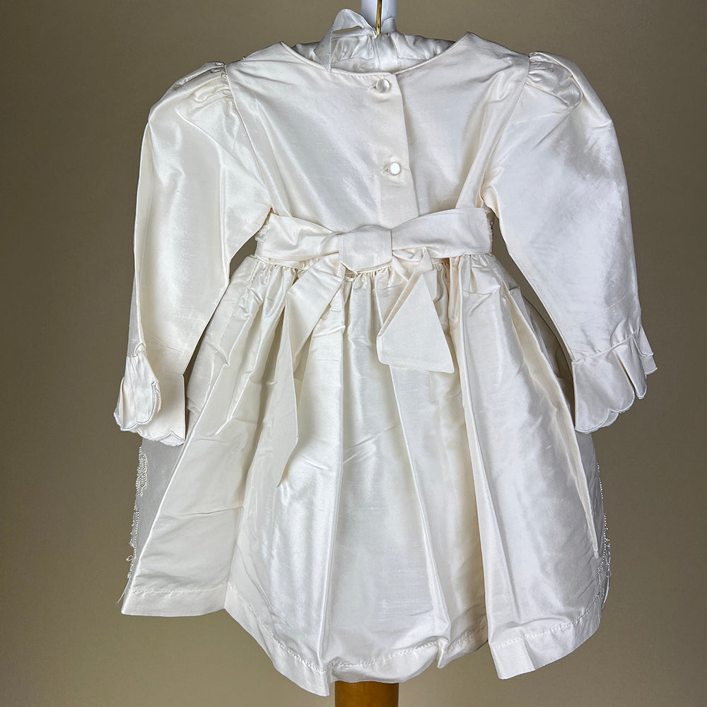 Pex Christening Dress B3651 Ivory Back