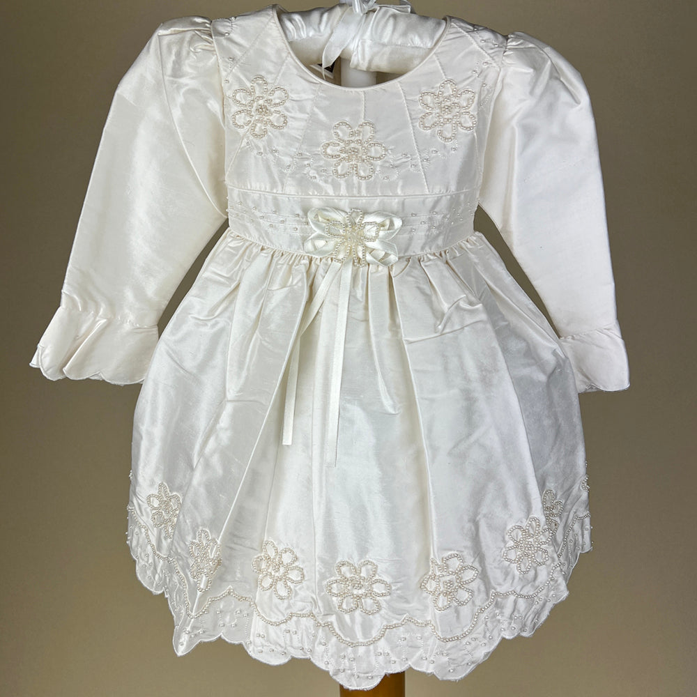 Pex Christening Dress B3651 Ivory