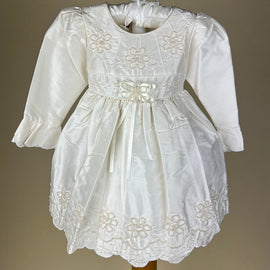 Pex Christening Dress B3651 Ivory
