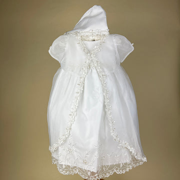 Pretty Princess Christening Dress 6729 White