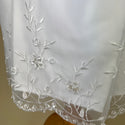 Pretty Princess Christening Dress 6729 White Detail