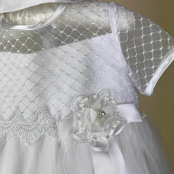 Pretty Princess Party Dress 2417 White Detail