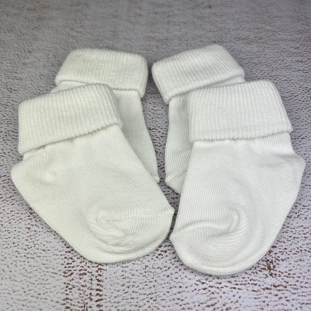 Roma Unisex Socks S4905 White