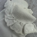 Sophie Lace S5263 Girls Socks White Zoom