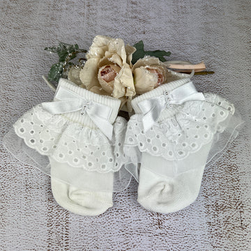 Jane Lace Girls Socks S5268
