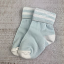 S5281 Venice Unisex Socks Blue and White