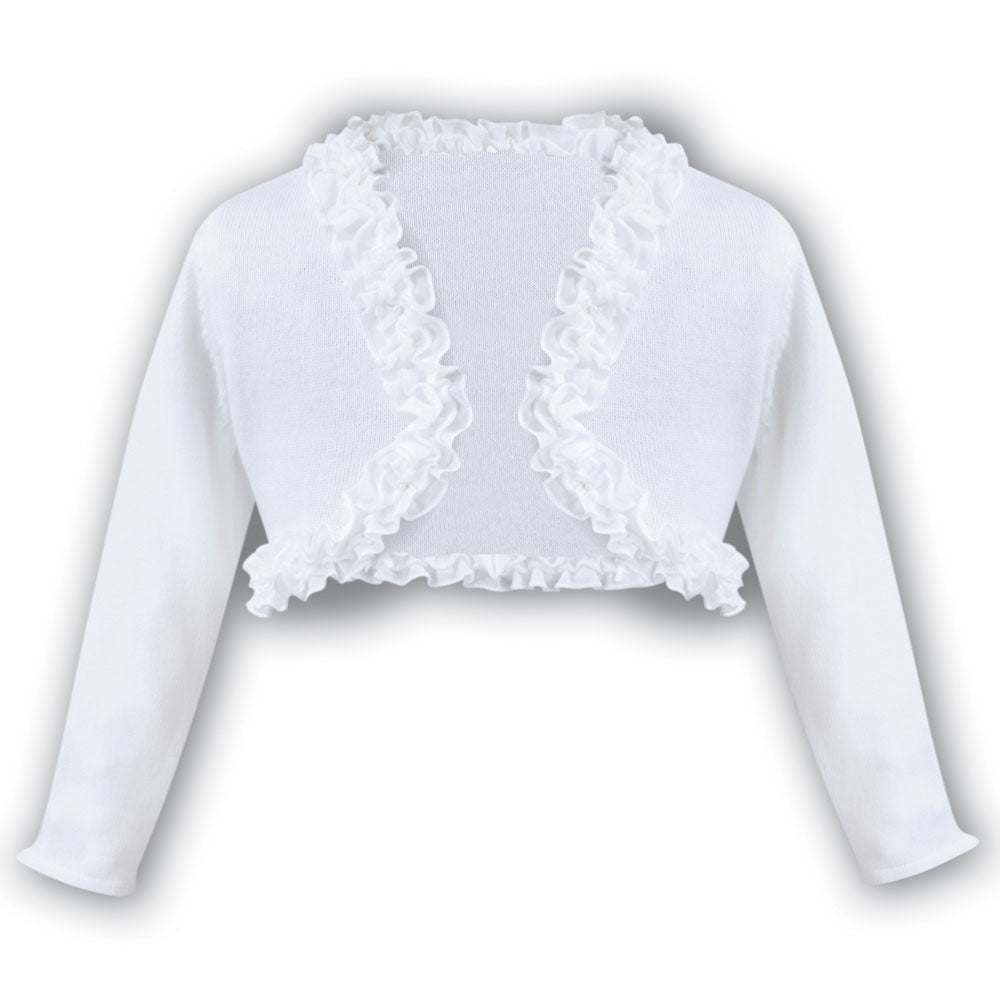 Childs white hot sale bolero cardigan