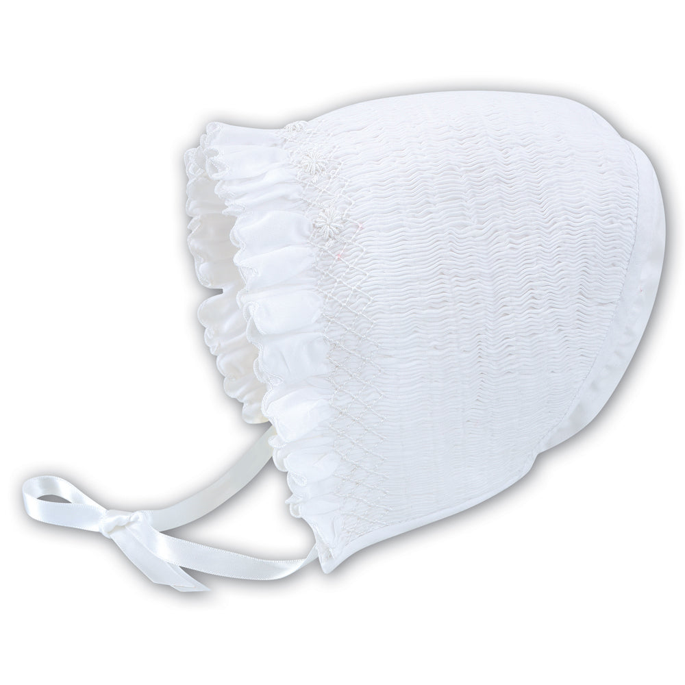 Sarah Louise Bonnet 003602 White