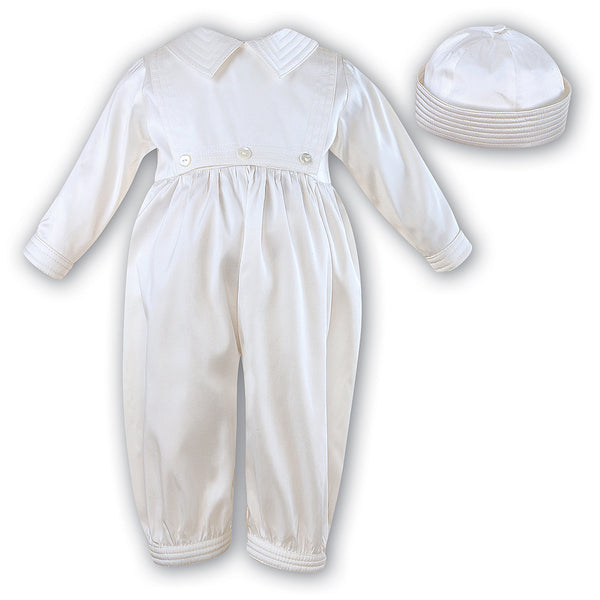 Sarah Louise Boys Christening Suit 216 Ivory