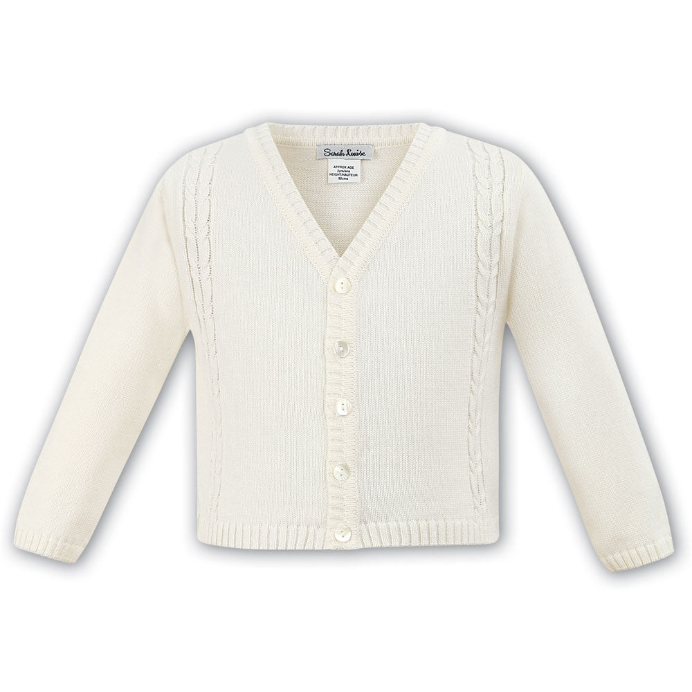 Sarah Louise Cardigan 006784 Ivory