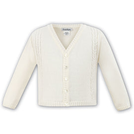 Sarah Louise Cardigan 006784 Ivory