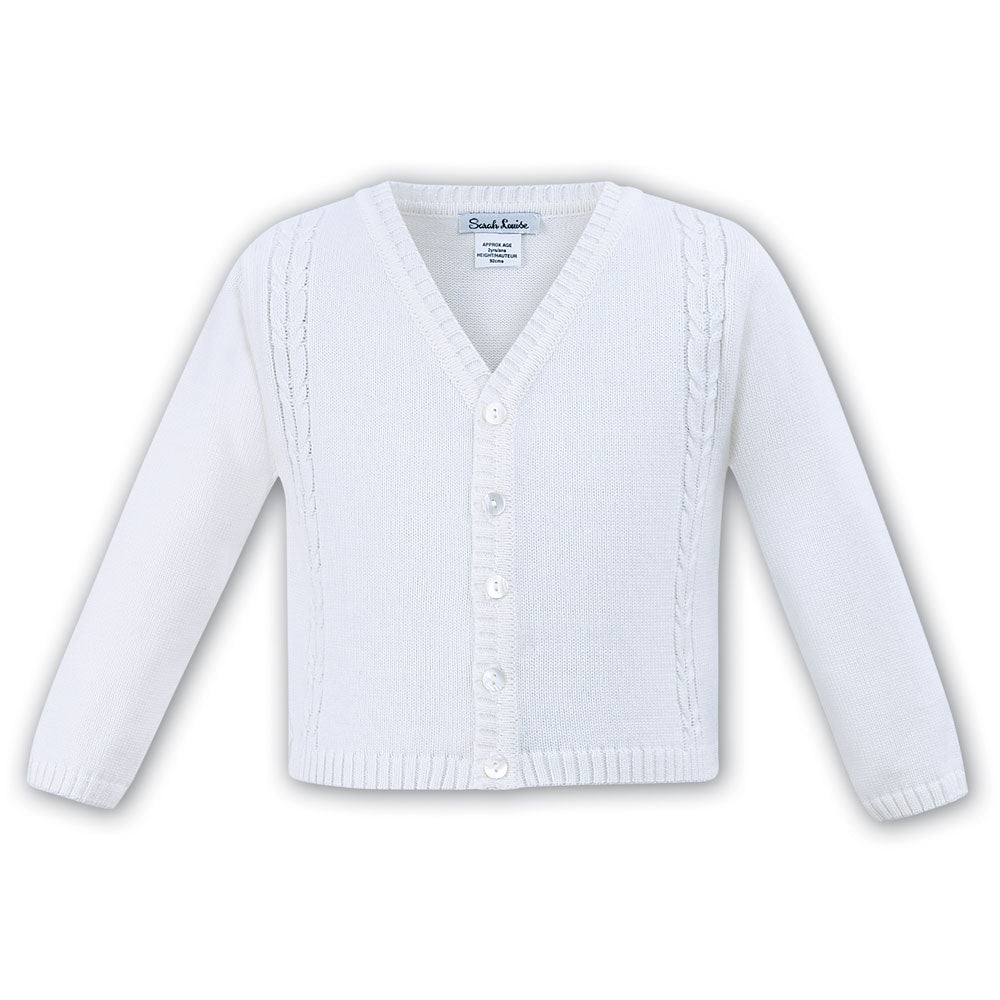 Sarah Louise Cardigan 006784 White