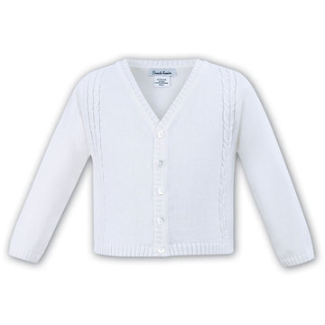 Sarah Louise Cardigan 006784 White