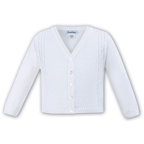 Sarah Louise Cardigan 006784 White