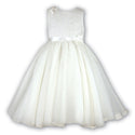 Sarah Louise Ceremonial Ballerina Length Dress 070019 Ivory
