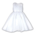 Sarah Louise Ceremonial Ballerina Length Dress 070019 White