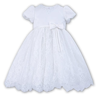 Sarah Louise Ceremonial Ballerina Length Dress 070020 White