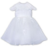 Sarah Louise Ceremonial Ballerina Length Dress 070088 White