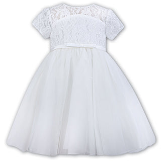 Sarah Louise Ceremonial Ballerina Length Dress 070102 White