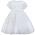 Sarah Louise Ceremonial Ballerina Length Dress 070102 White