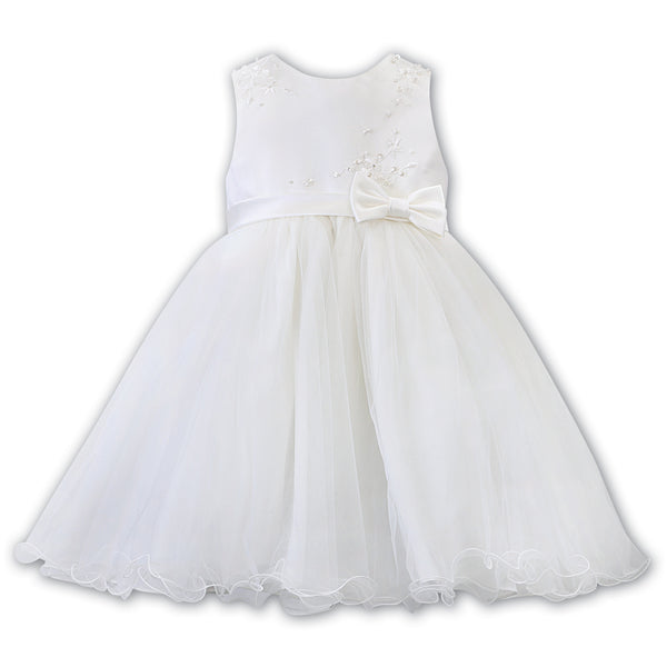 Sarah Louise Ceremonial Ballerina Length Dress 070111 Ivory