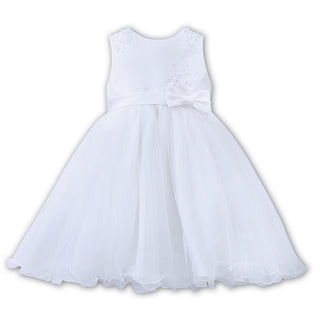 Sarah Louise Ceremonial Ballerina Length Dress 070111 White