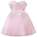 Sarah Louise Ceremonial Ballerina Length Dress 070155 Pink 