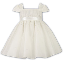 Sarah Louise Ceremonial Ballerina Length Dress 10184 Ivory