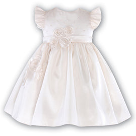 Sarah Louise Ceremonial Ballerina Length Dress 7648 Ivory