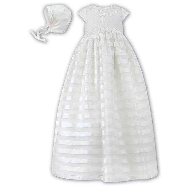 Sarah Louise Christening Gown 001040 Ivory